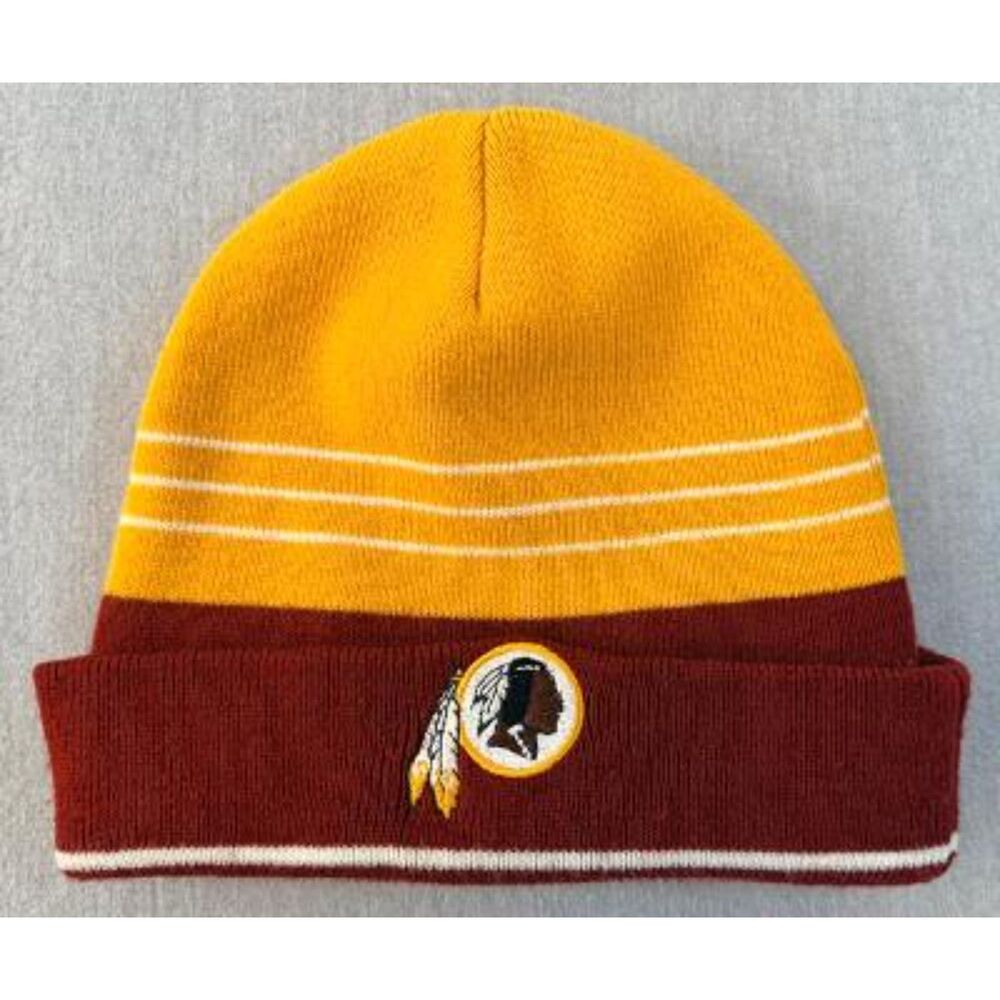 Washington Redskins NFL Legacy Team Knit Cuffed Beanie Logo Embroidered